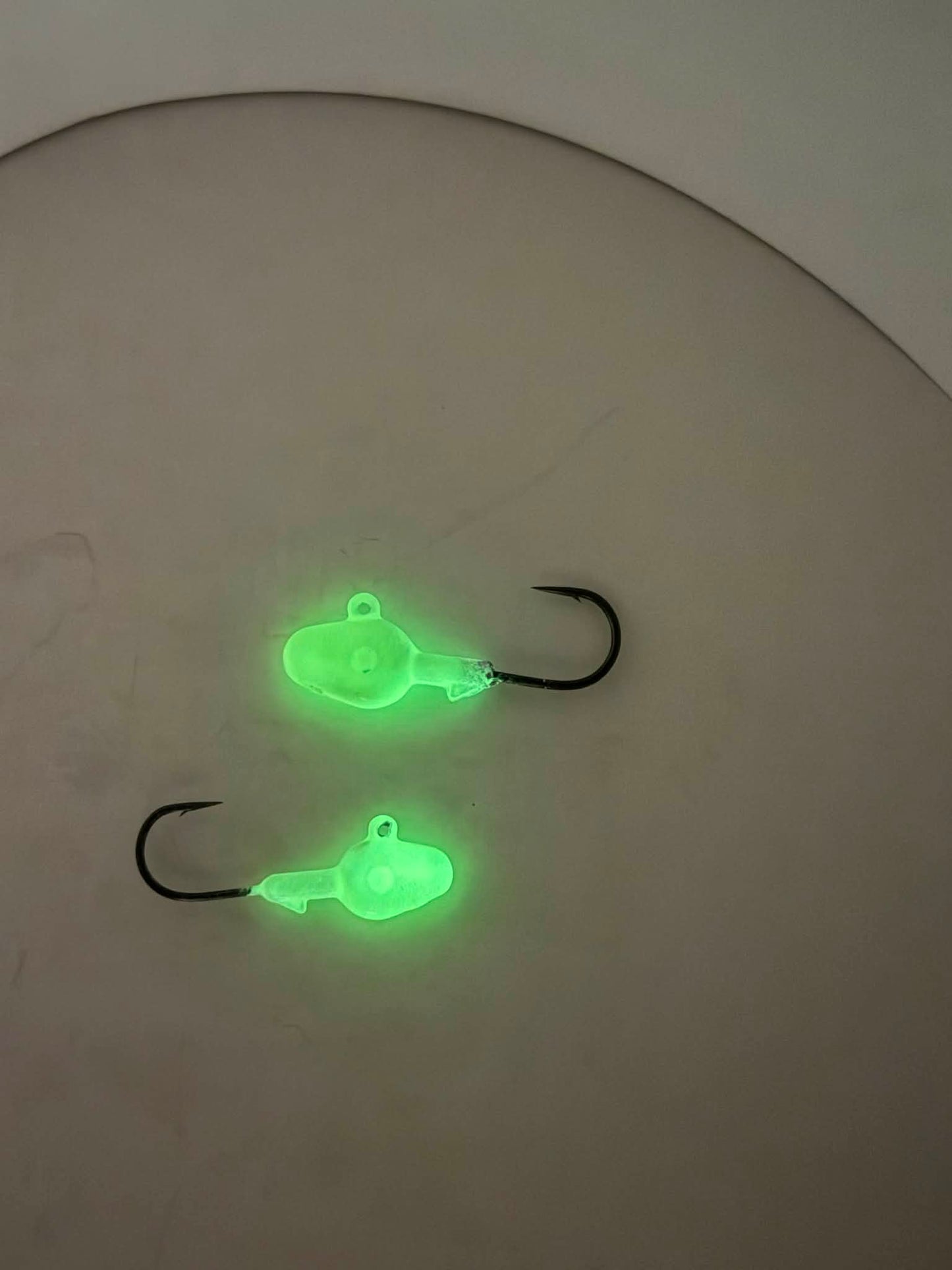 Flat minnow head jig 4PACK
