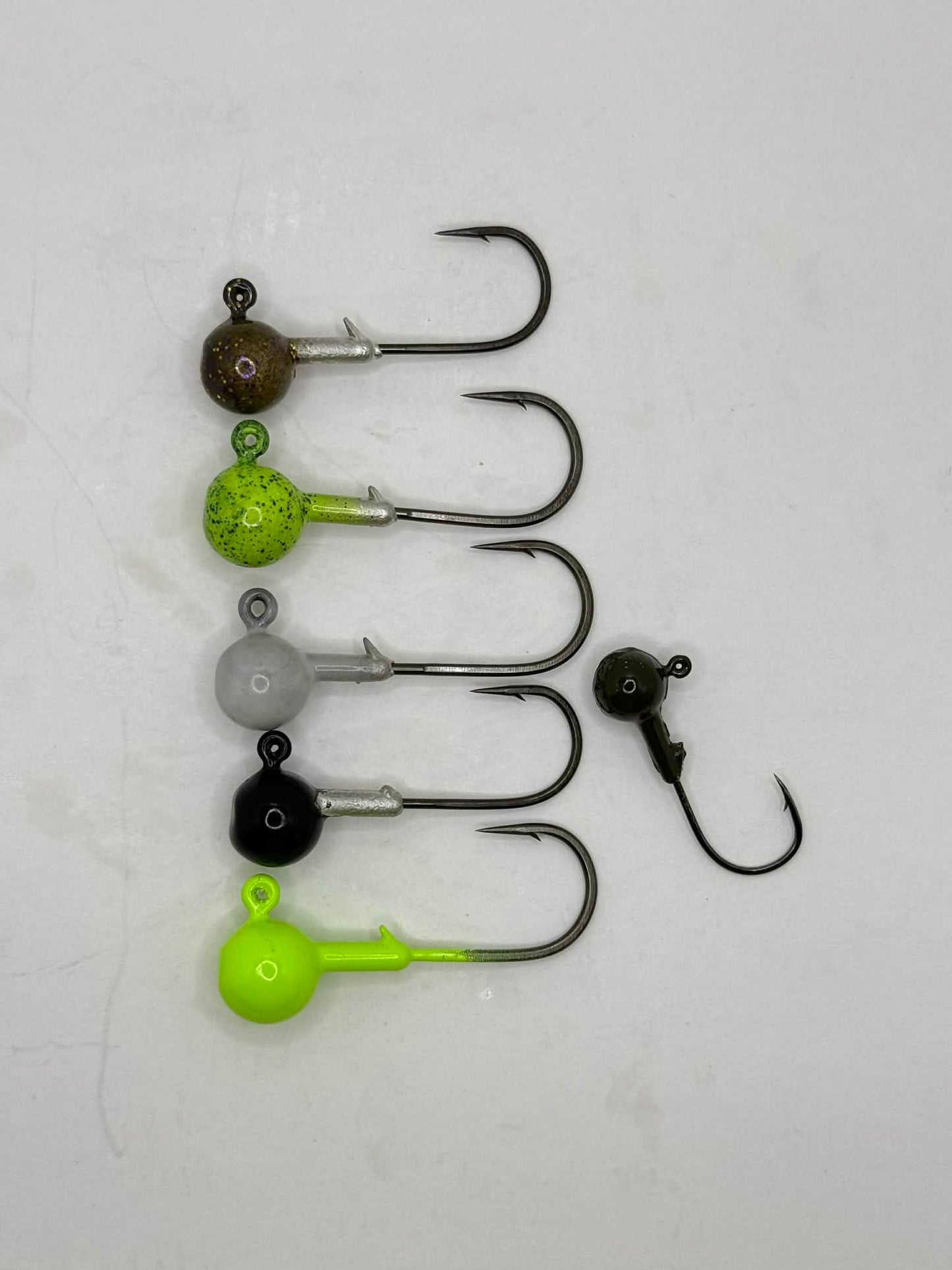 Round ball head jig 4PACK