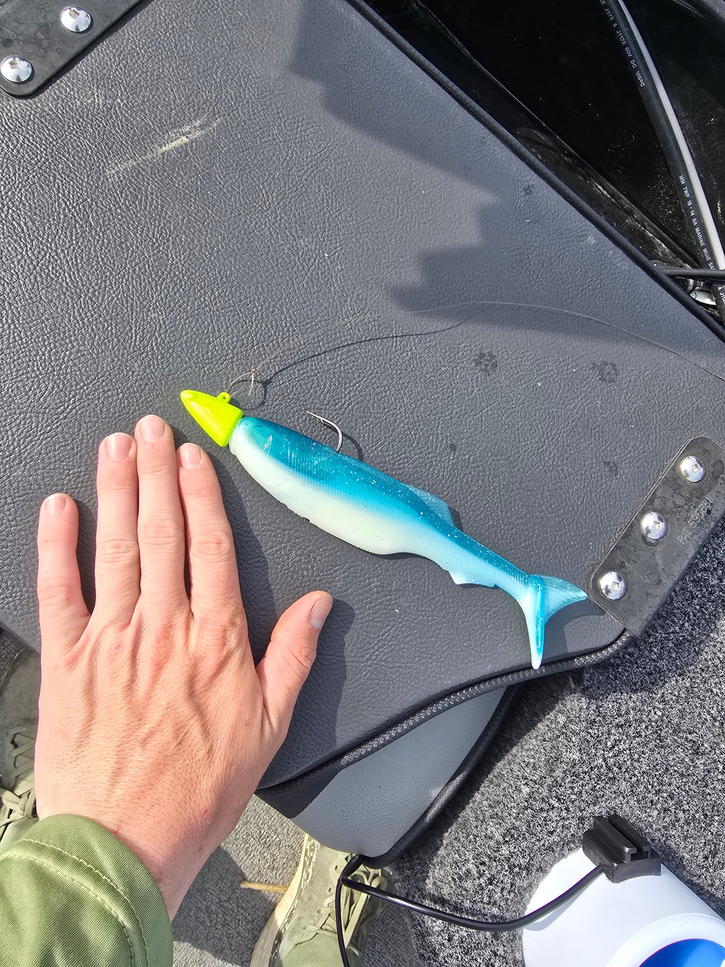 7.5" Mag mack paddle tail 2PACK
