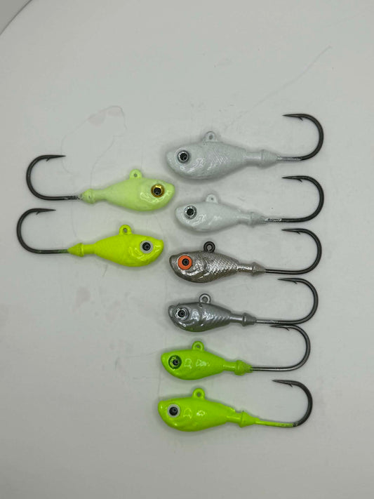 Ultra minnow jig head 2PACK