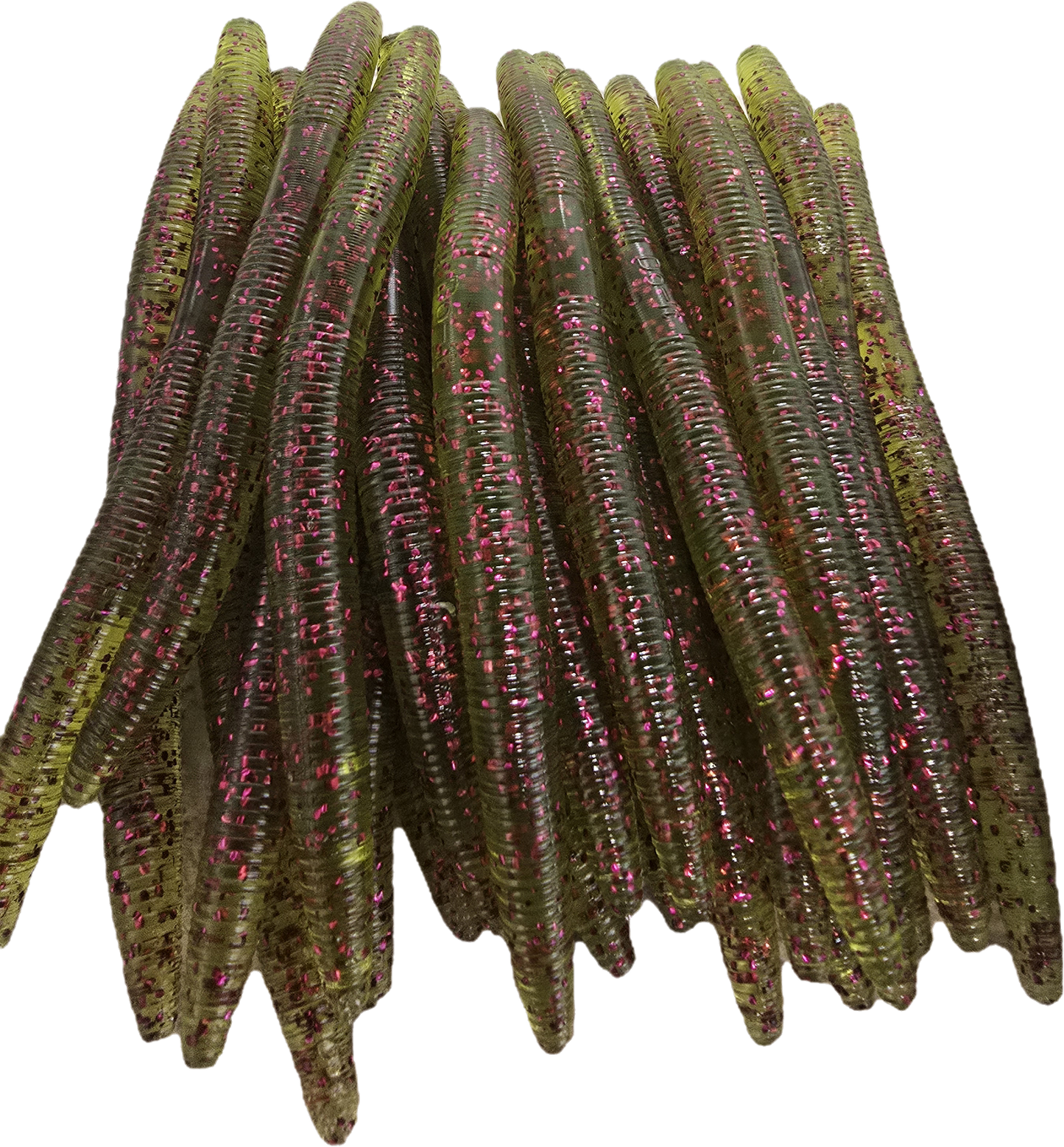 Classic rubber worm 5" or 6" 8PK